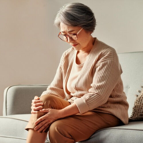 🌿膝関節に違和感を感じているお客様、または整形外科で診断を受