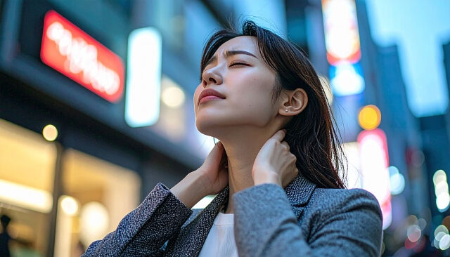 冬が訪れると、肩こりがひどくなりがちですよね❄️寒い季節には