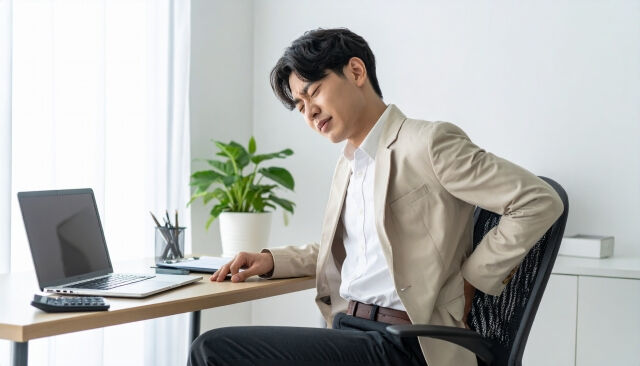 お仕事や日常生活で腰痛に悩まされていませんか？😓慢性的な痛み