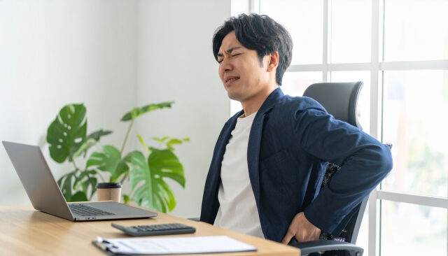 腰の状態が悪くなって、ちょっとした姿勢変化だけで痛みを感じる