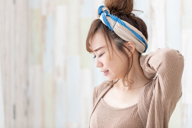 首の不調で動かしにくくなっていませんか？首周囲の筋肉は肩甲骨